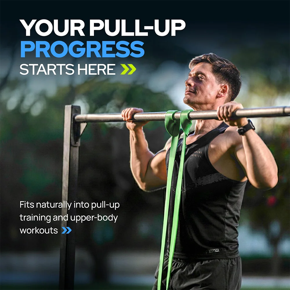 Pull-Up Assistance Resistance Bands Set (7 Strength Levels)