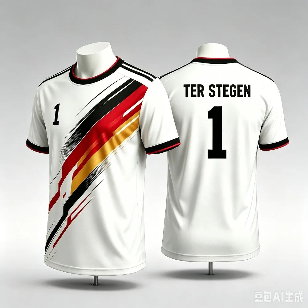 Germany Football Jersey 2026 Men Printed Soccer Shirt Sports T Shirt Quick Dry Breathable Casual Fan Wear Men Women Short Sleeve