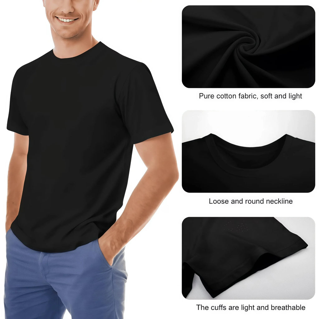 NEYmAR Retro Soccer Cotton Jersey T-Shirt Men 11 Number Player Print Black Short Sleeve Casual Football Fan Streetwear Tee Top