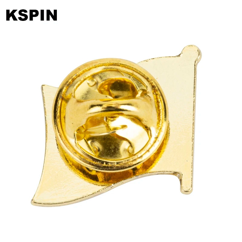 Haiti South Korea Turkey Netherlands Honduras Djibouti Kyrgyzstan Guinea Guinea-Bissau Canada Flag Badge Lapel Pins Brooch