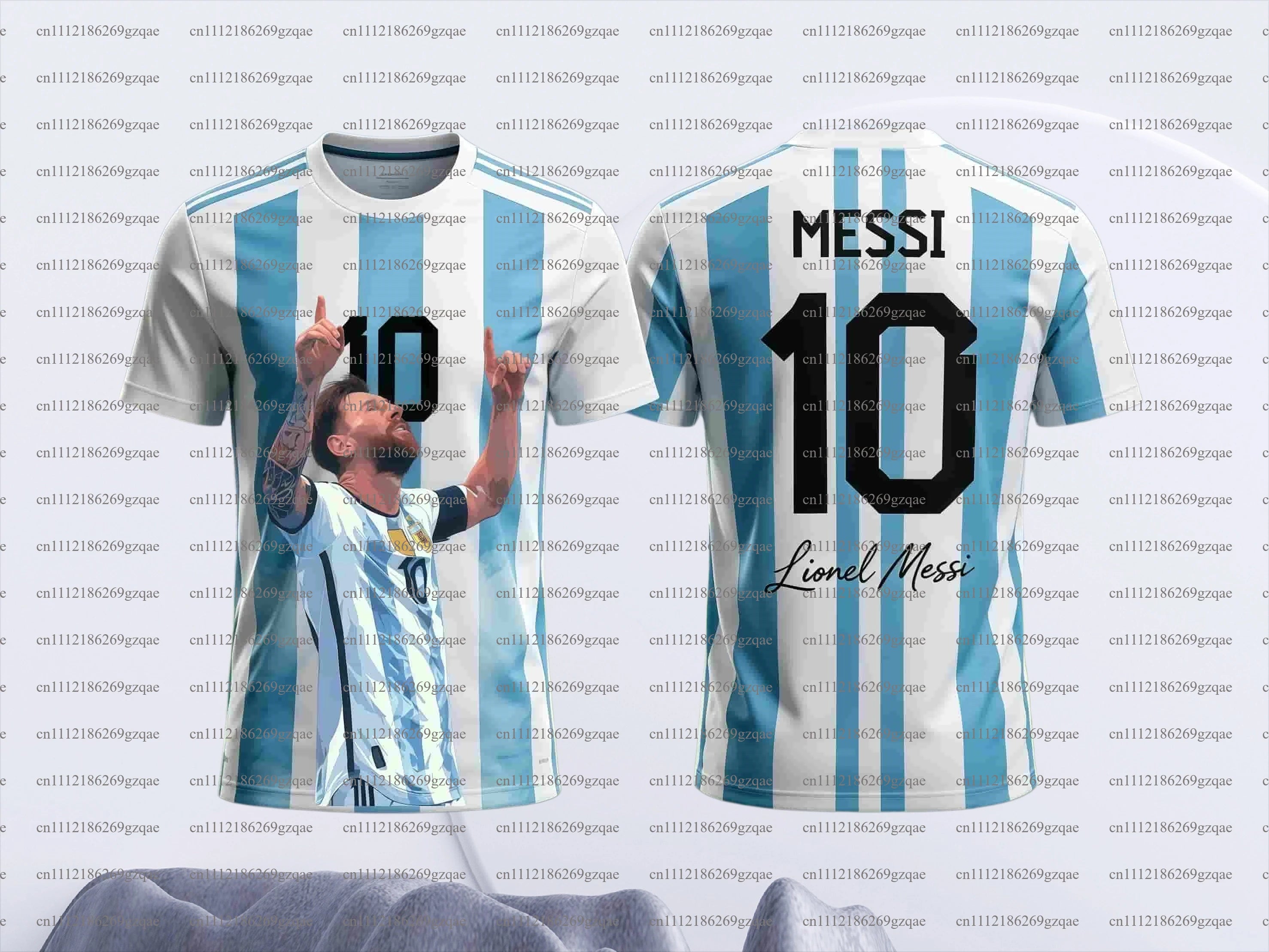 2026  MESSI #10 Fan Edition Football Jersey Kids and Adults Soft Training Tee Suitable for Hot Summer Sports Activities