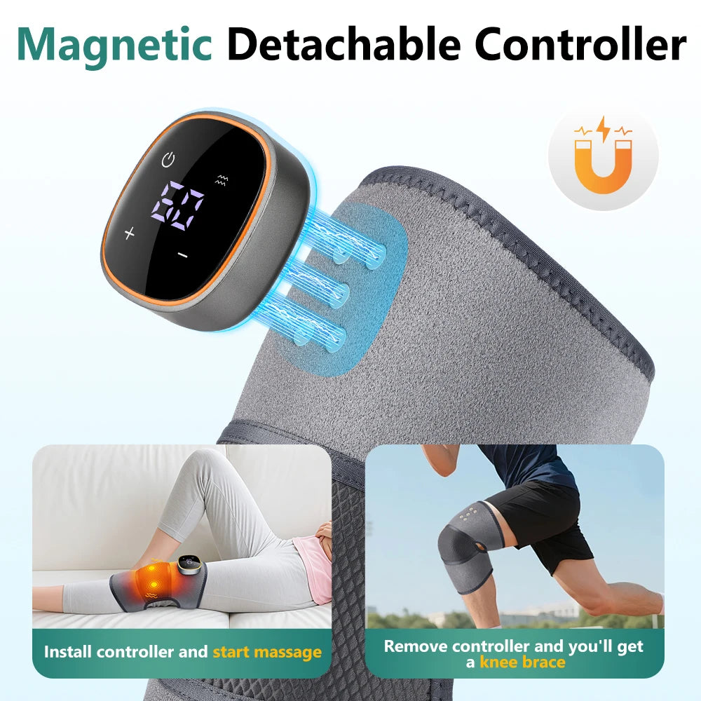 Heated Knee Massager with Vibration Therapy
