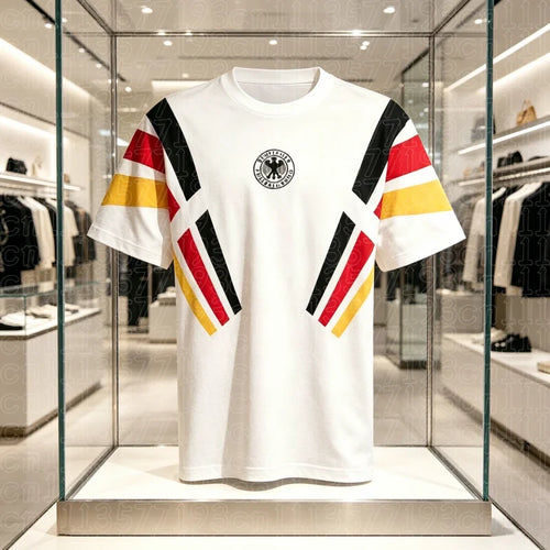 2026 New Germany Competition Away Soccer jersey 3D T-Shirt Men's Quick-drying and Breathable Football Fan Family Kids Tees Tops