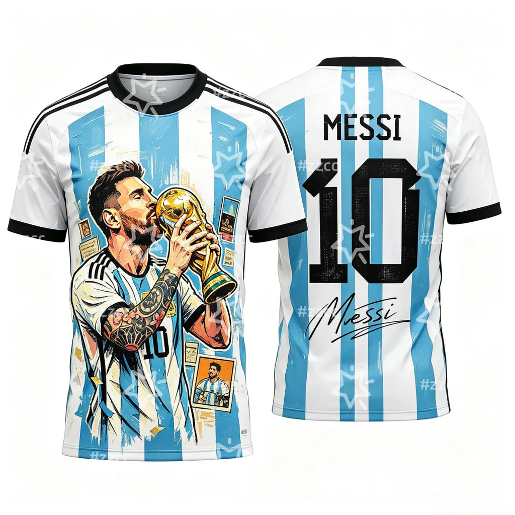 Messi No.10 football jersey