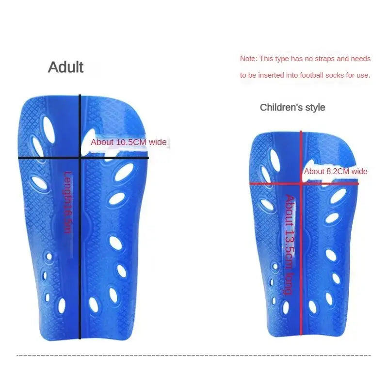 Football Shields Soccer Shin Guards Kits for Children Man 1pair Protective Gear Breathable Plastic Safety Shin Pads