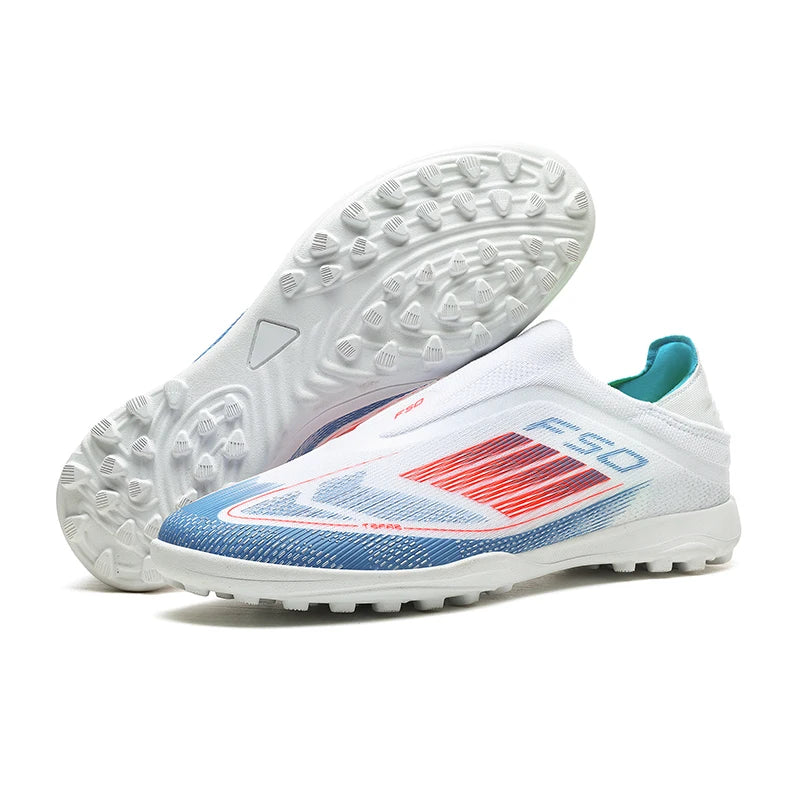 New Men Football Boots Training Non Slip Soccer Shoes Match Adult Cleats Outdoor Sport Boys Breathable Long Spikes Comfortable