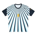 2026 Argentina Soccer Mesh Jersey Football Fans Gift Top Quick Dry Breathable Tees Short Sleeve Unisex Parent-child T-shirt Tops