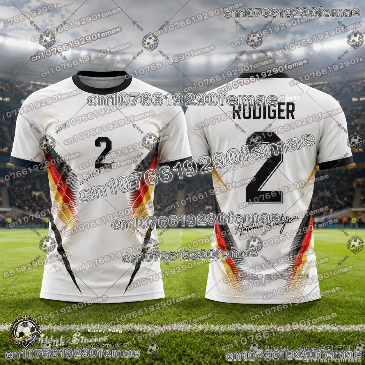 2026 Germany Football Team Jersey Special Edition Soccer Shirt Casual Outdoor Training Tee Breathable Comfort Kids Adults