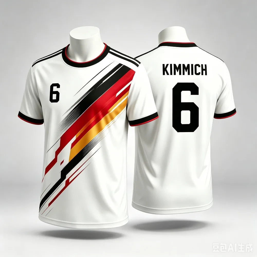 Germany Football Jersey 2026 Men Printed Soccer Shirt Sports T Shirt Quick Dry Breathable Casual Fan Wear Men Women Short Sleeve
