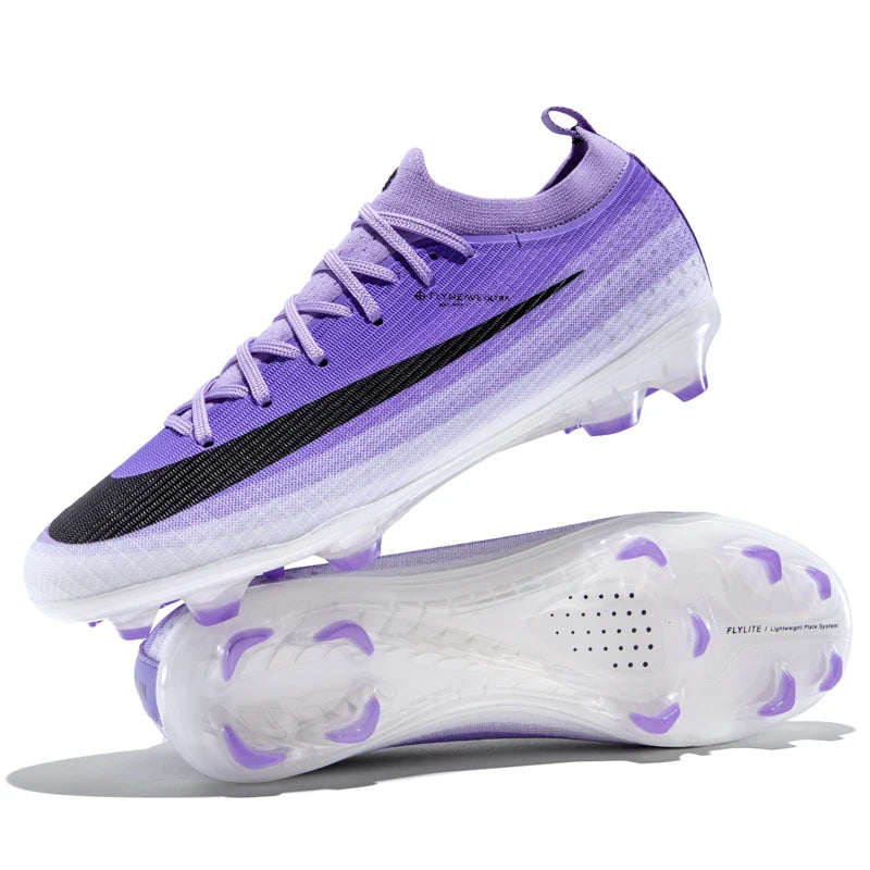 New Mens Outdoor Soccer Shoes Cleats Professional Football Shoes Kid Football Field Boots Comfortable Non-Slip Training Sneakers