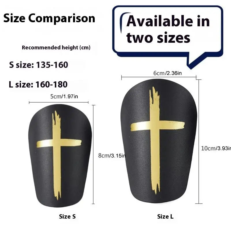 2Pcs Shin Guards Football Shin Pads Shock Absorbing Shin Pads Small Protective Leg Guards Lightweight Soccer Miniature