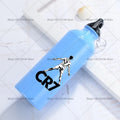 Football Star Ronaldos Aluminum Outdoor Sport Water Bottle CR7 Drinking Kettle Drinking Cup Leakproof Water Jug for Running Gift