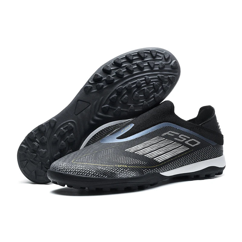 New Men Football Boots Training Non Slip Soccer Shoes Match Adult Cleats Outdoor Sport Boys Breathable Long Spikes Comfortable