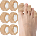Big Toe Bandage Wrap Stretchy Toe Tape Protect Toes & Fingers from Pain Relief Self Adhesive Bandage Wrap Suitable for Thumb, Wr