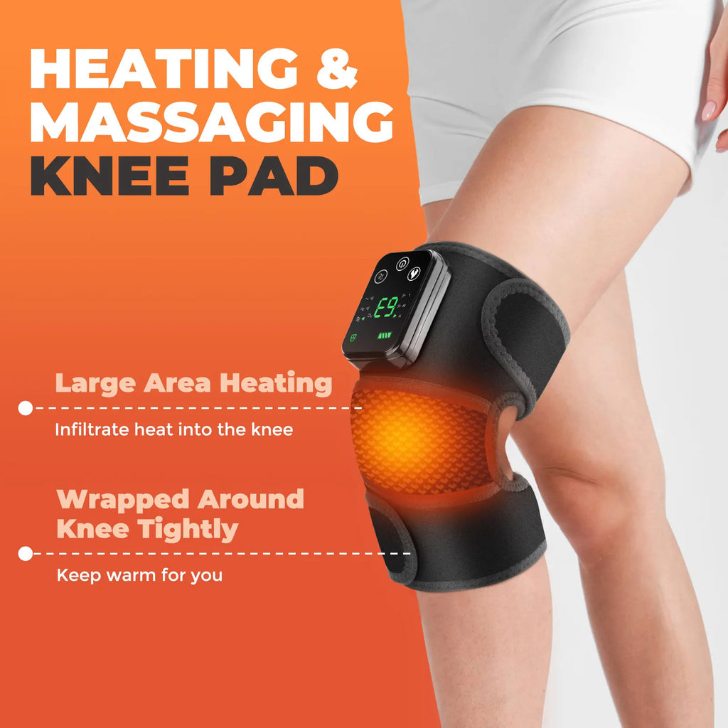 3-in-1 Heated Knee Massager & Joint Recovery Wrap