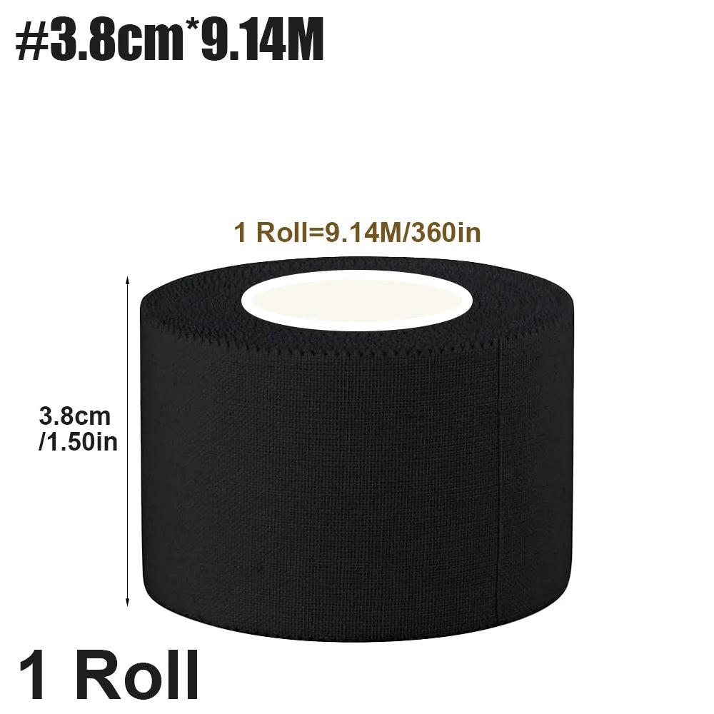 4-Rolls Athletic Sports Tape | Very Strong Easy Tear NO Sticky Residue | Best Tape for Athlete & Trainers | Fingers Ankles Wrist