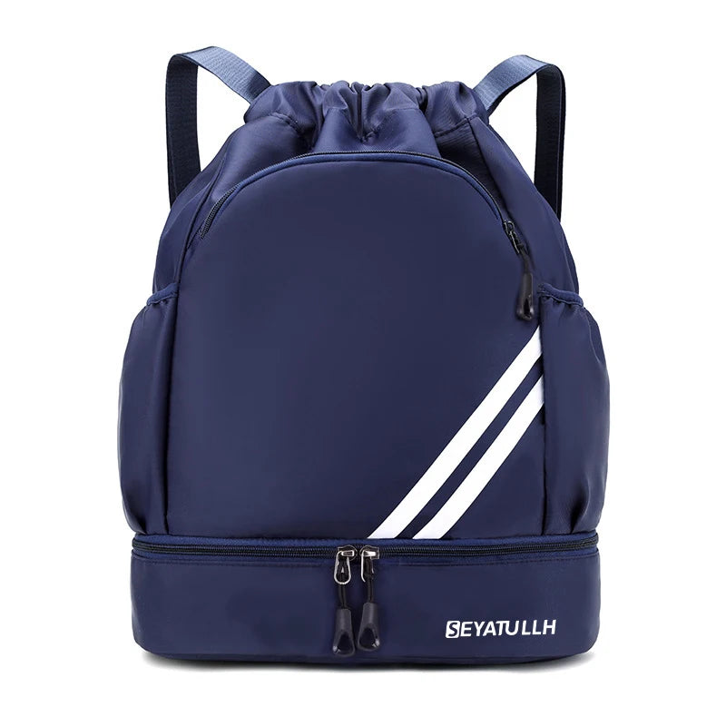 Gym Bag Fitness Backpack Women Men Basketball Backpack Outdoor Soccer Football Storage Bags Training Drawstring Sports Knapsack
