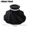 Ice Pack for Injuries Reusable, Ice Bags Hot Water Bag for Hot & Cold Therapy and Pain Relief with Cover,No-Leak Elastic Ice Bag