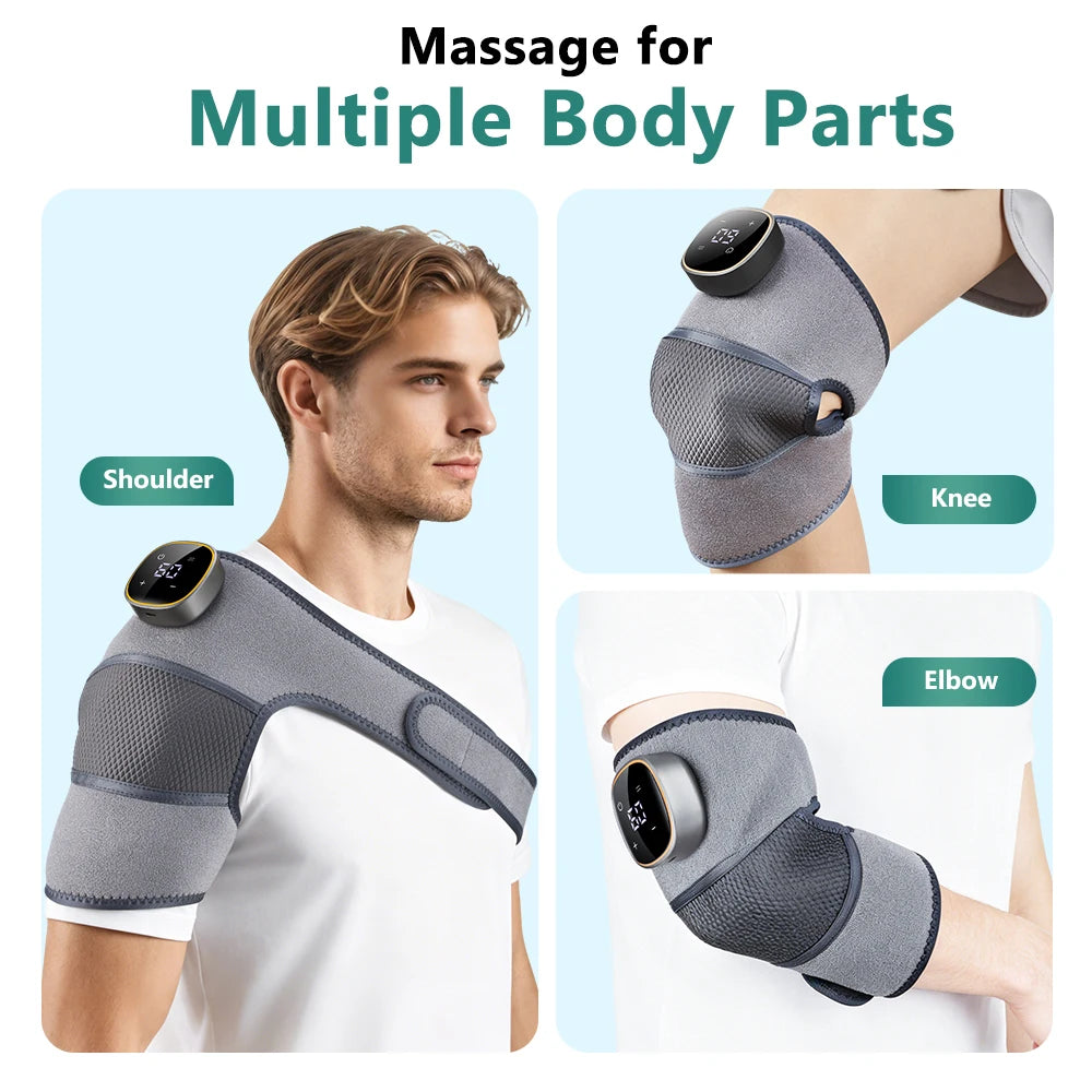 Heated Knee Massager with Vibration Therapy