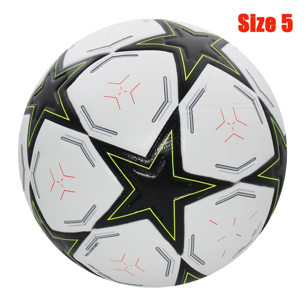 Soccer Ball Professional Outdoors Sports Match Balls High Quality PU Material Training Seamless Football Standard Size 5 Size 4