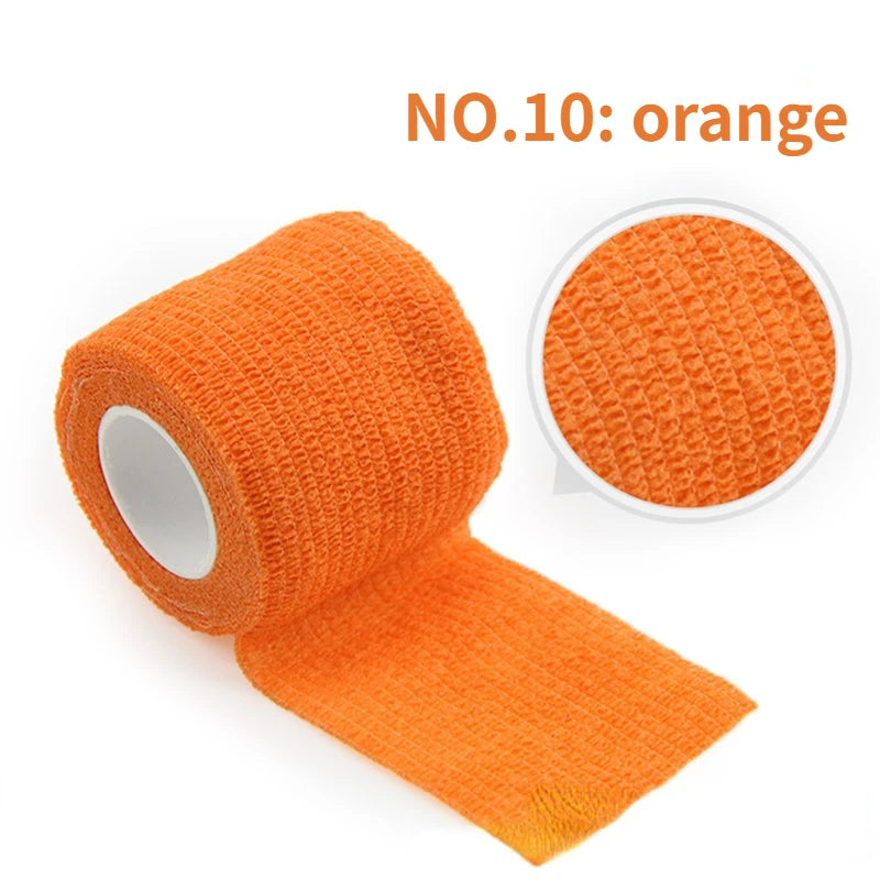 Sports Bandage Elastic Elastoplast Self Adhesive Tape Protect Wrist Palm Finger Arm Shoulder Knee Ankle Pets Leg Tattoo Safety