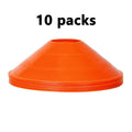 10pcs Football Training Sign Disk Obstacle Sign Cone Kids/Adult Agility Exercise Obstacle Avoidance Football Sports Accessories