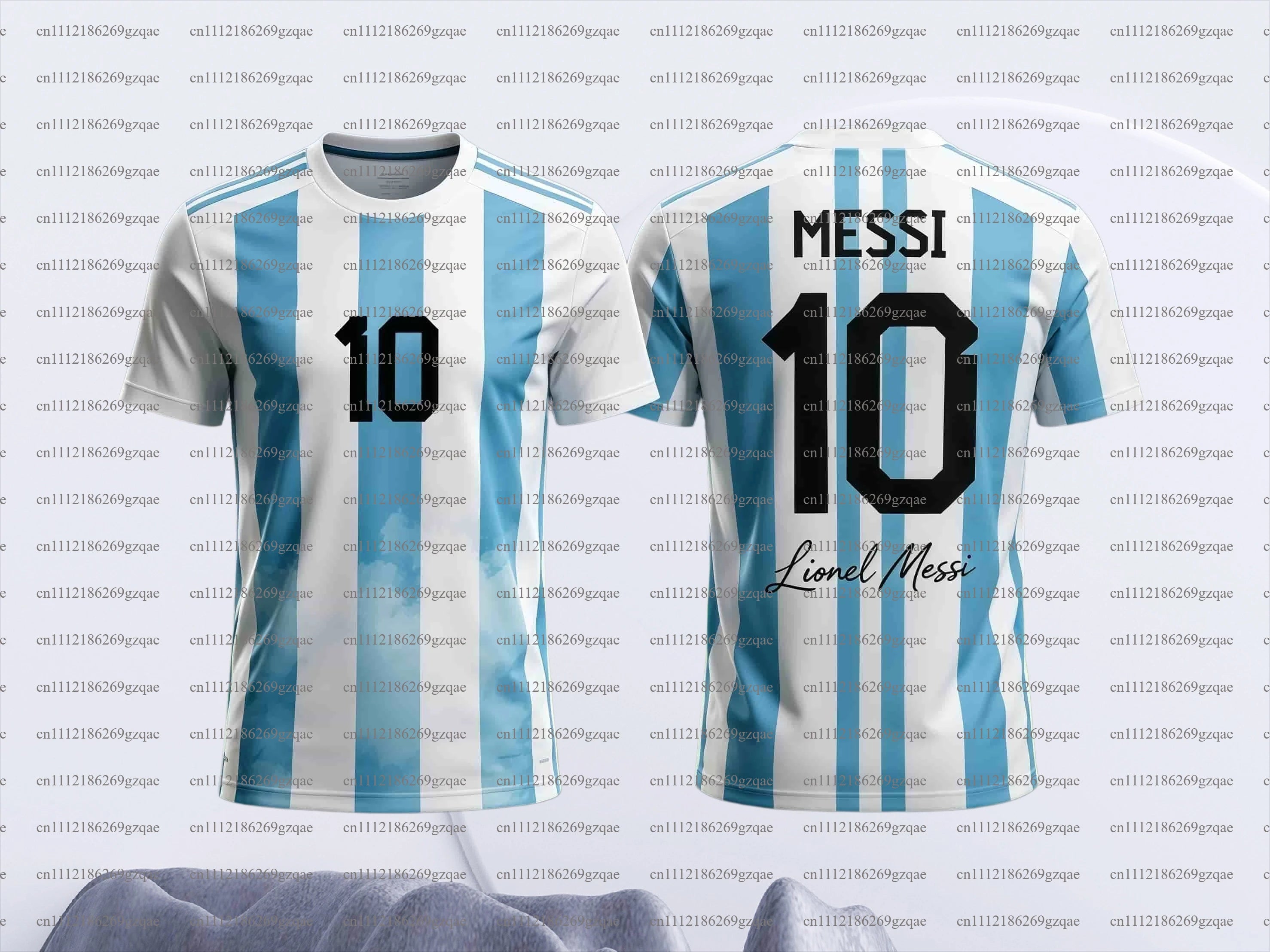 2026  MESSI #10 Fan Edition Football Jersey Kids and Adults Soft Training Tee Suitable for Hot Summer Sports Activities