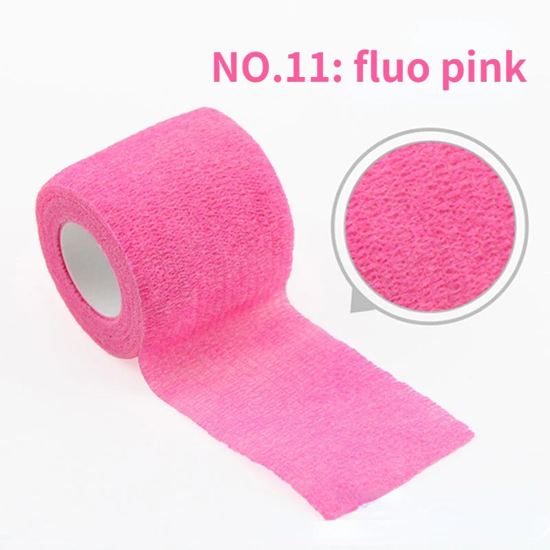 Sports Bandage Elastic Elastoplast Self Adhesive Tape Protect Wrist Palm Finger Arm Shoulder Knee Ankle Pets Leg Tattoo Safety