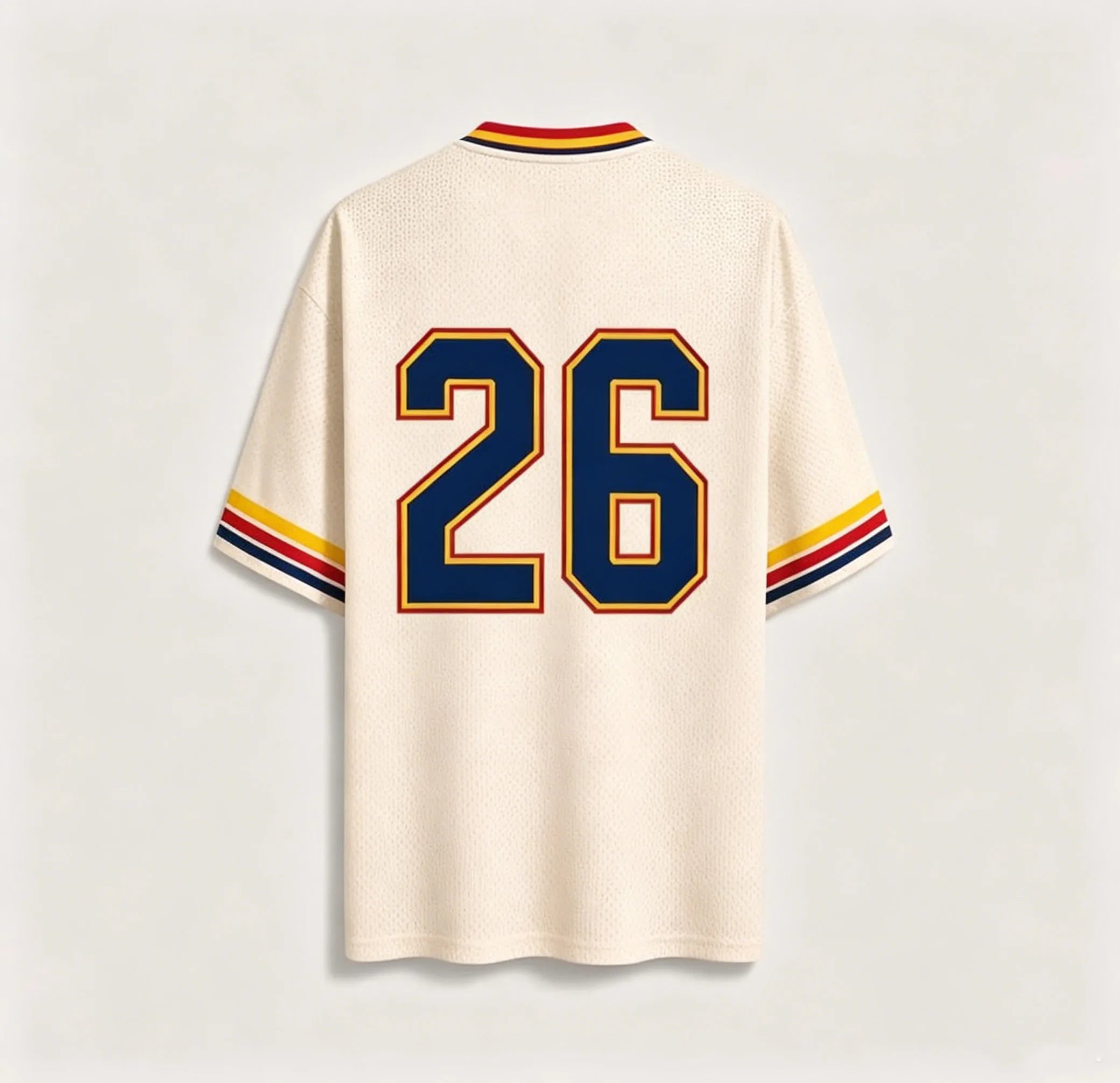 Men Retro Ecuador No.26 Soccer Jersey V Neck Short Sleeve T Shirt Breathable Football Match 26 Uniform Unisex Casual Sports Top