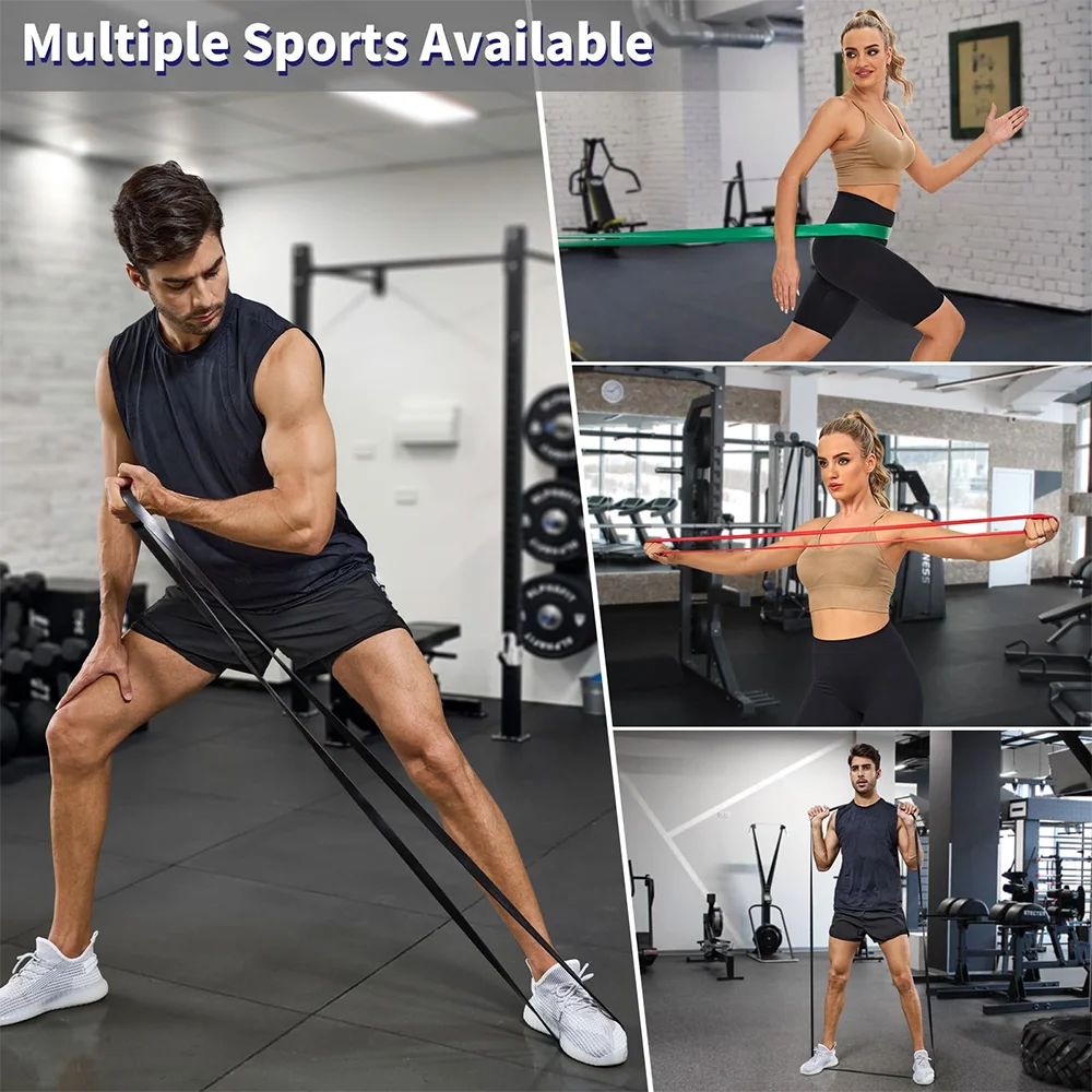 Pull-Up Assistance Resistance Bands Set (7 Strength Levels)