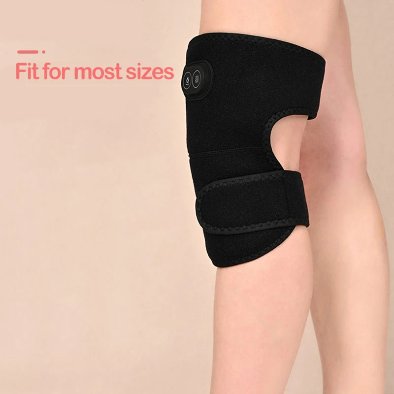Heated Knee Massager & Compression Support Brace