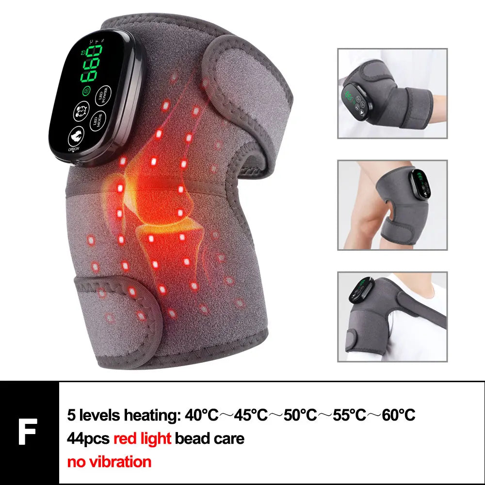 3-in-1 Heated Knee Massager & Joint Recovery Wrap