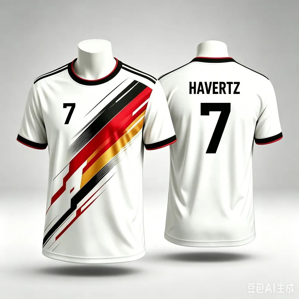 Germany Football Jersey 2026 Men Printed Soccer Shirt Sports T Shirt Quick Dry Breathable Casual Fan Wear Men Women Short Sleeve