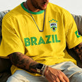2026 Summer New Brazil Jesus Soccer Jersey Outdoor Soccer Training Breathable Jersey Men s Quick Dry T Shirt for Sports Running