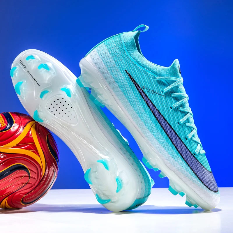 New Mens Outdoor Soccer Shoes Cleats Professional Football Shoes Kid Football Field Boots Comfortable Non-Slip Training Sneakers