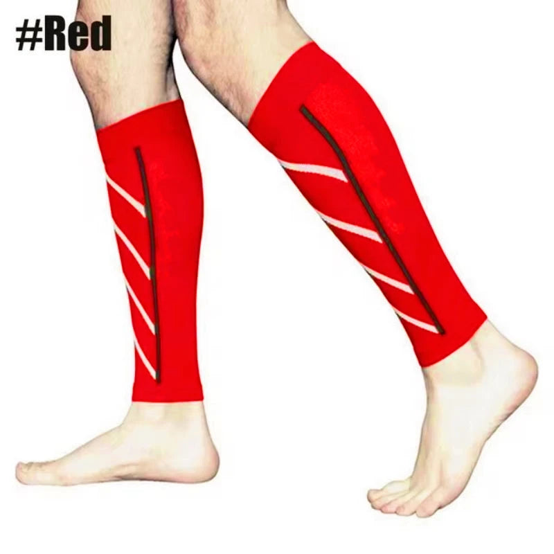 1 Pair Compression Calf Sleeves Running Leg Compression Sleeve Compression Socks for Shin Splint For Men Women 20-30mmHg
