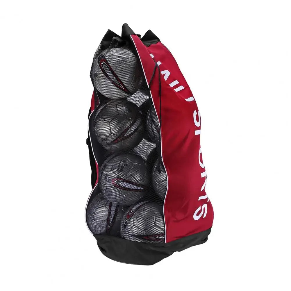 Football Bag with Shoulder Strap Comfortable Padded Shoulder Strap Sports Bag Heavy Duty Soccer Ball for Sports for Basketball