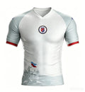 2026 Haiti Soccer Jersey Short Sleeve Sport T-Shirt Gym Training Workout Athletic Fitness Running Top Men's Women  Quick Dry Top