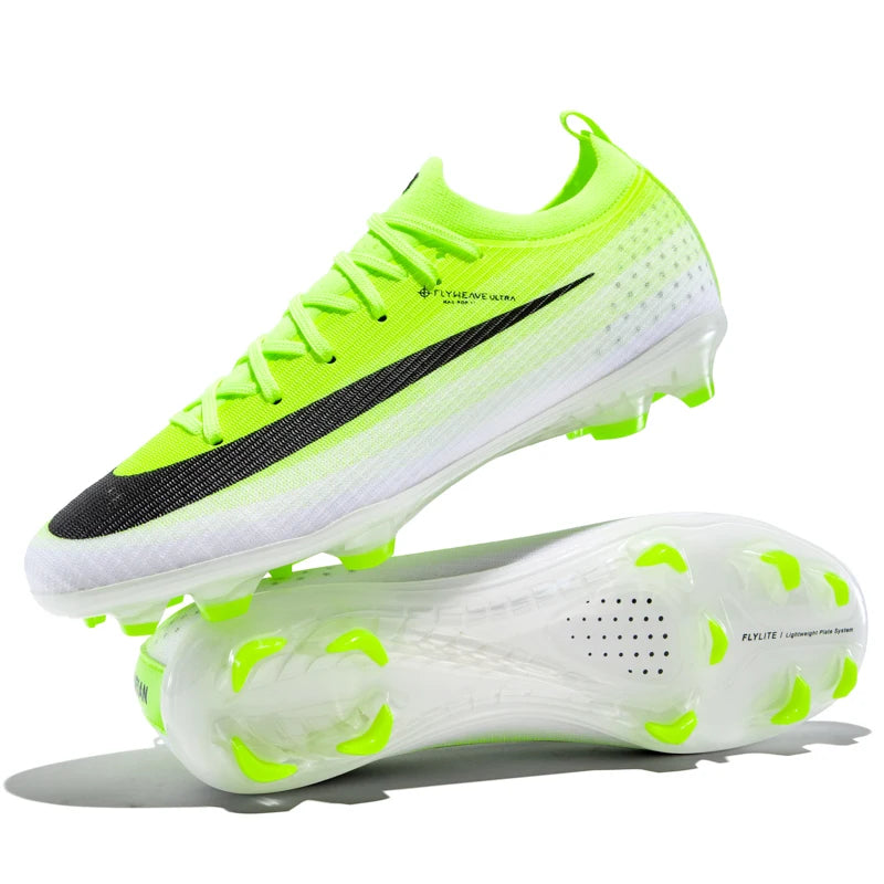 New Mens Outdoor Soccer Shoes Cleats Professional Football Shoes Kid Football Field Boots Comfortable Non-Slip Training Sneakers