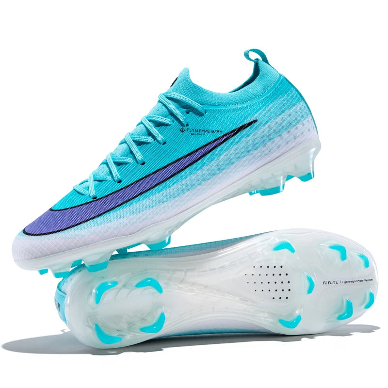 New Mens Outdoor Soccer Shoes Cleats Professional Football Shoes Kid Football Field Boots Comfortable Non-Slip Training Sneakers