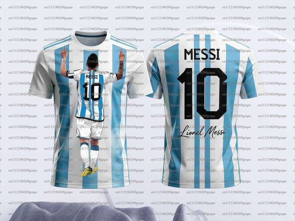 2026  MESSI #10 Fan Edition Football Jersey Kids and Adults Soft Training Tee Suitable for Hot Summer Sports Activities