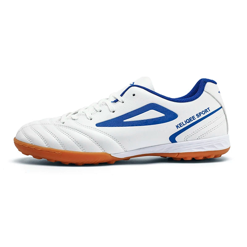 Hot Sale Best-selling Unisex Youth Football Boots Turf Cleats Anti-slip Breathable Leather Upper Lightweight Durable Soccer Trai